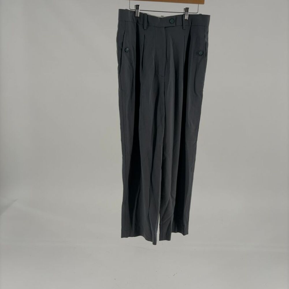 St. John Twill Wool-Blend Trousers